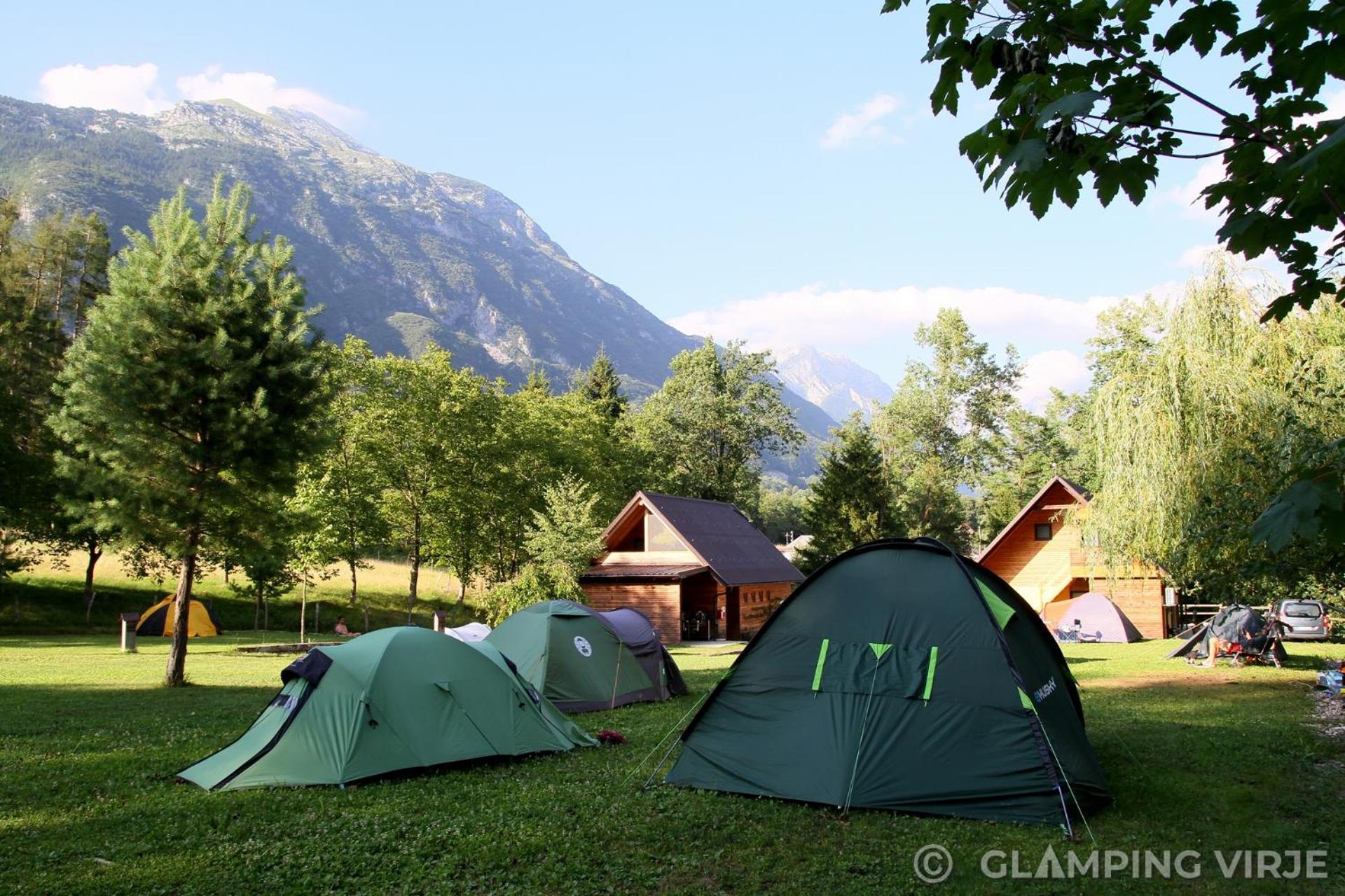 Отель Glamping Virje Бовец Экстерьер фото