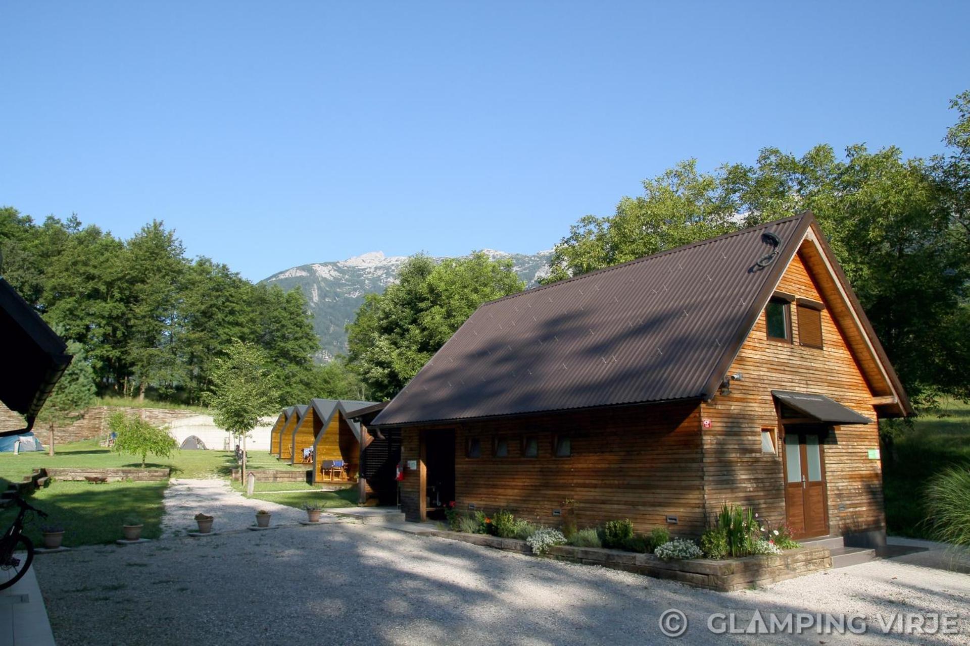 Отель Glamping Virje Бовец Экстерьер фото