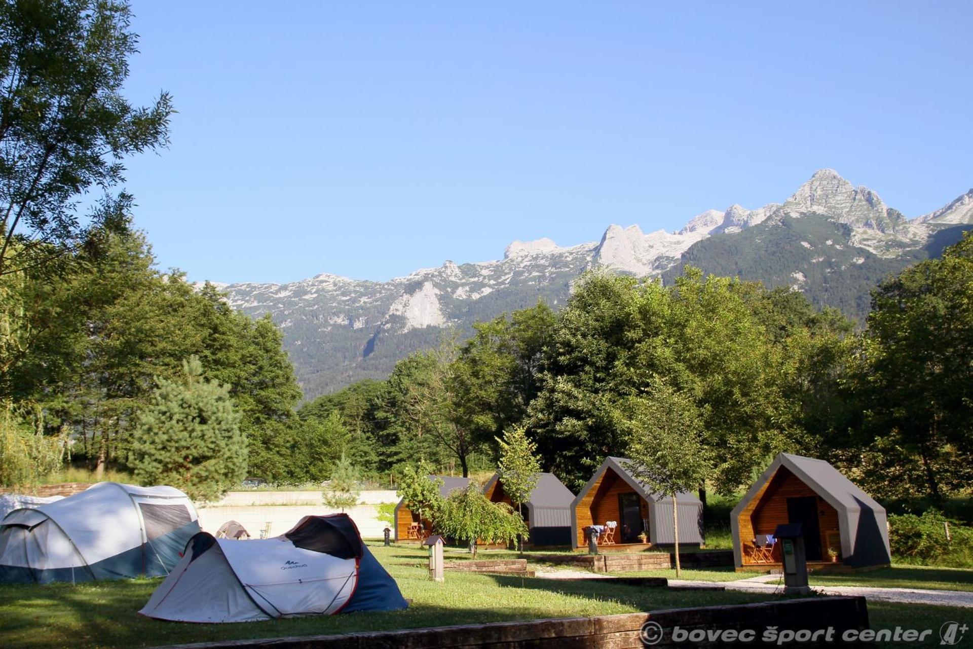 Отель Glamping Virje Бовец Экстерьер фото