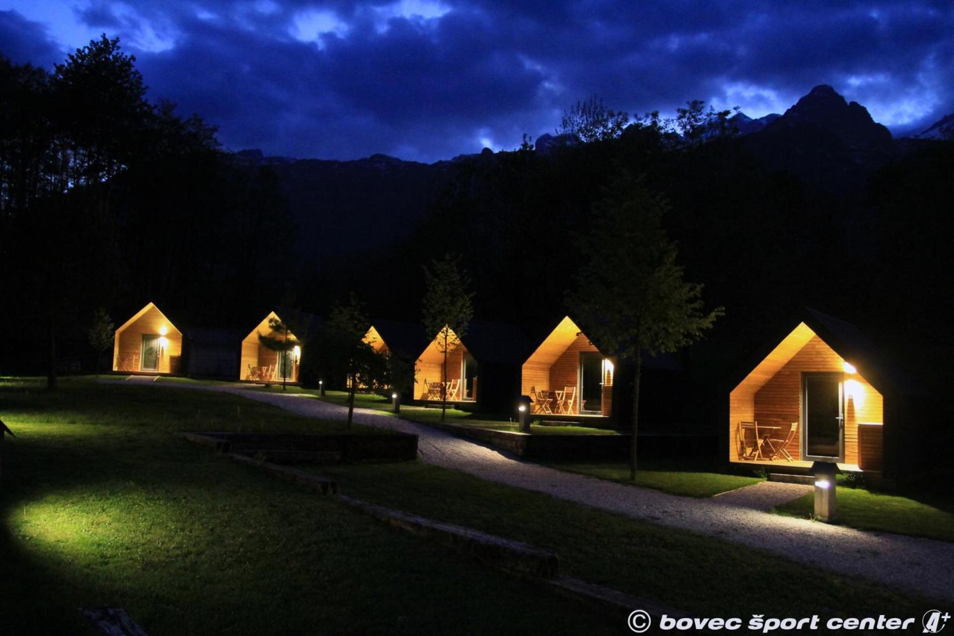 Отель Glamping Virje Бовец Экстерьер фото
